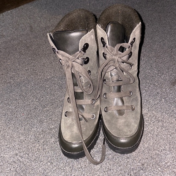 UGG Shoes - UGG Gray Combat Boots for Women